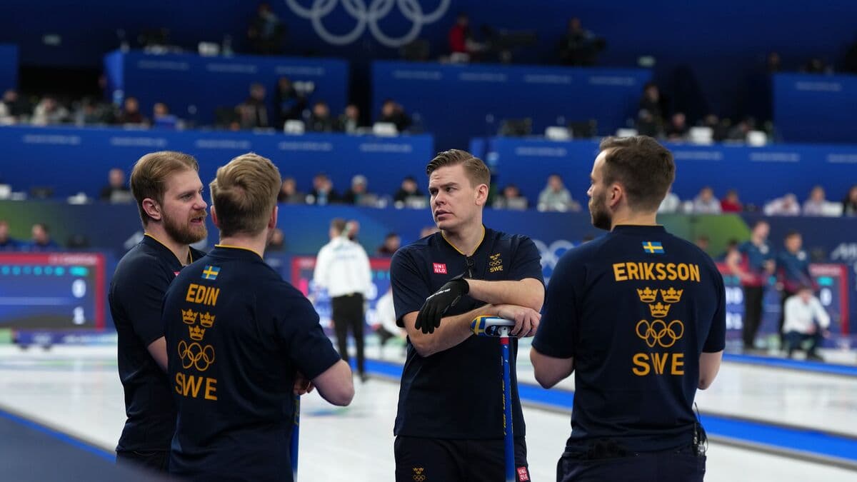Premiership loss for Swedish men's curling team