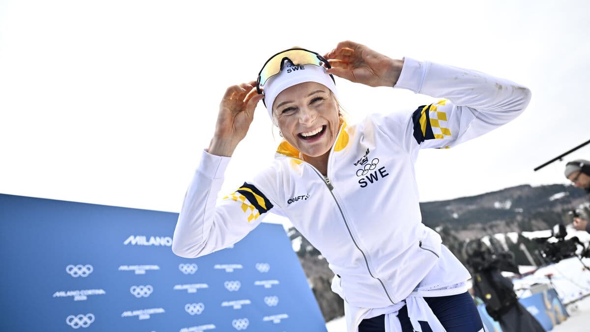 Now gold Frida Karlsson shines again, here and playing