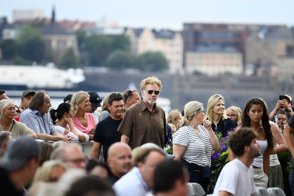 Will Ferrell Attends Allsång på Skansen to Support Son Magnus