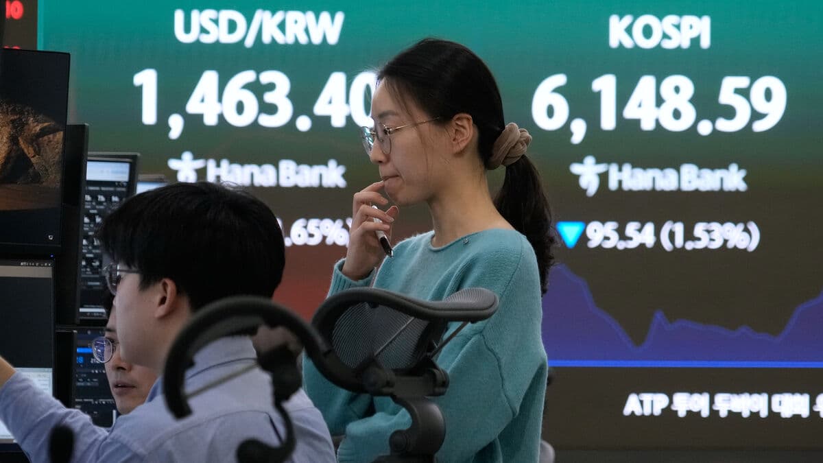 Stock markets in Asia plummet - Kospi down 11 percent amid Iran war