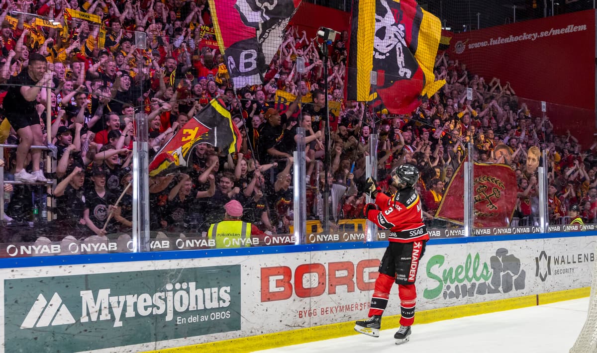 Luleå Hockey Fans Evicted After Wild Celebration