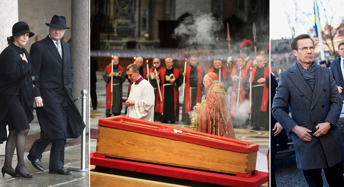 Royal Couple and Kristersson to Attend Pope Francis' Funeral