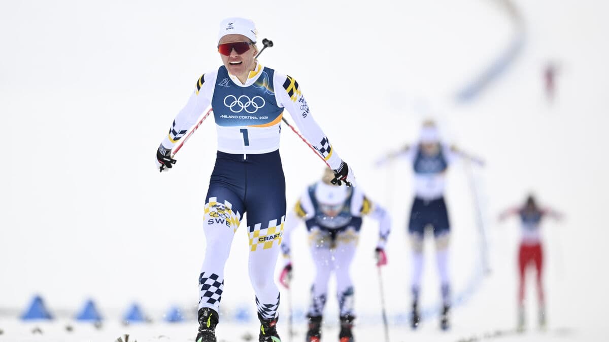 Linn Svahn's winding journey to Olympic gold