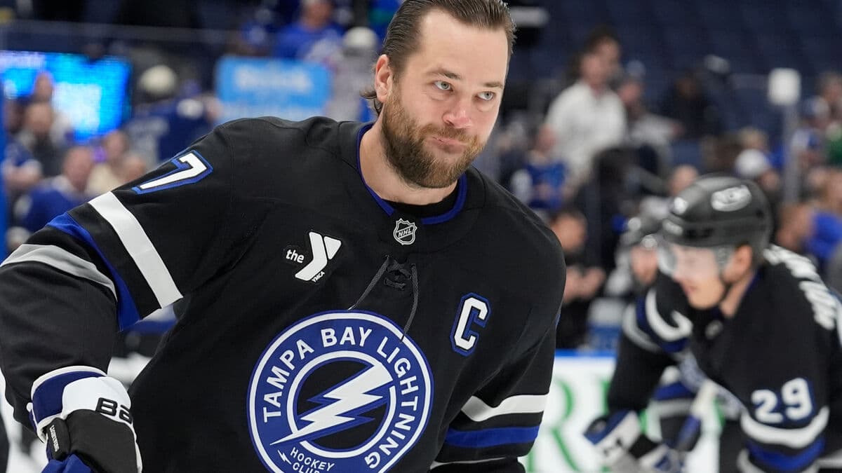 Good news ahead of the Olympics - Victor Hedman close to comeback