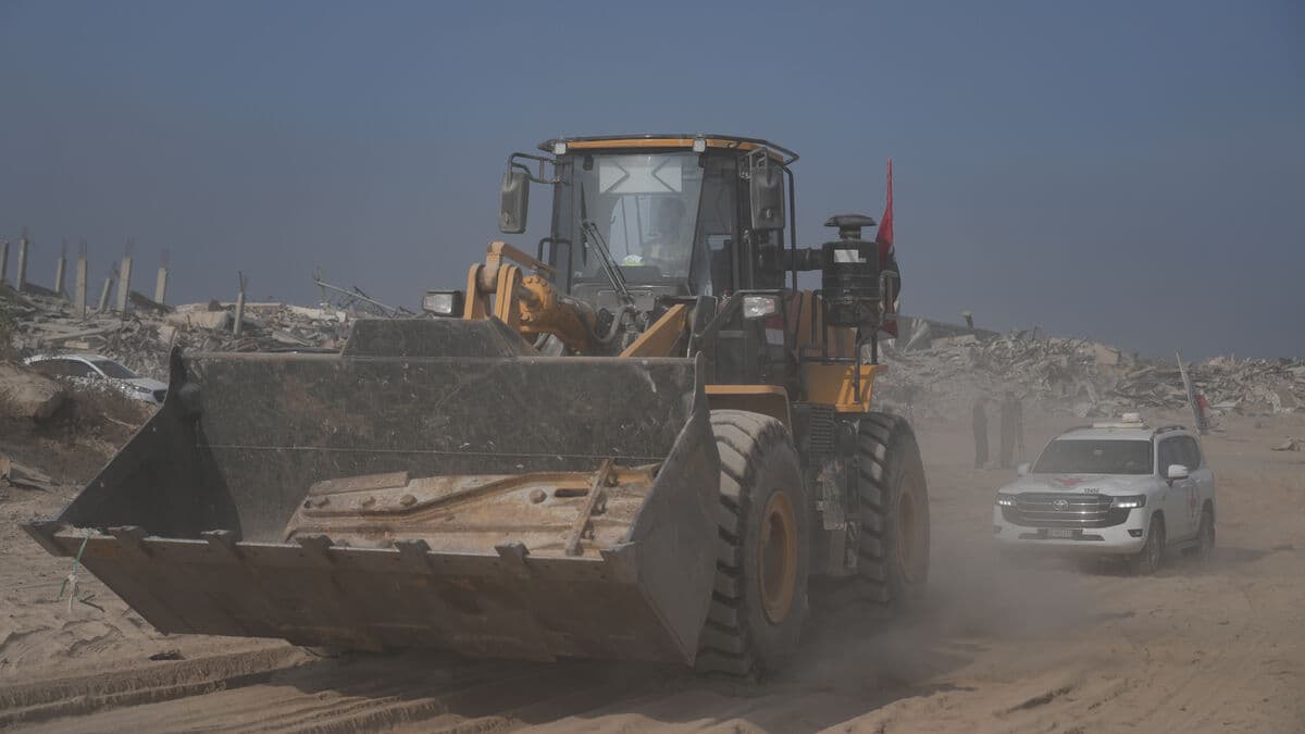 Remains after hostages are handed over