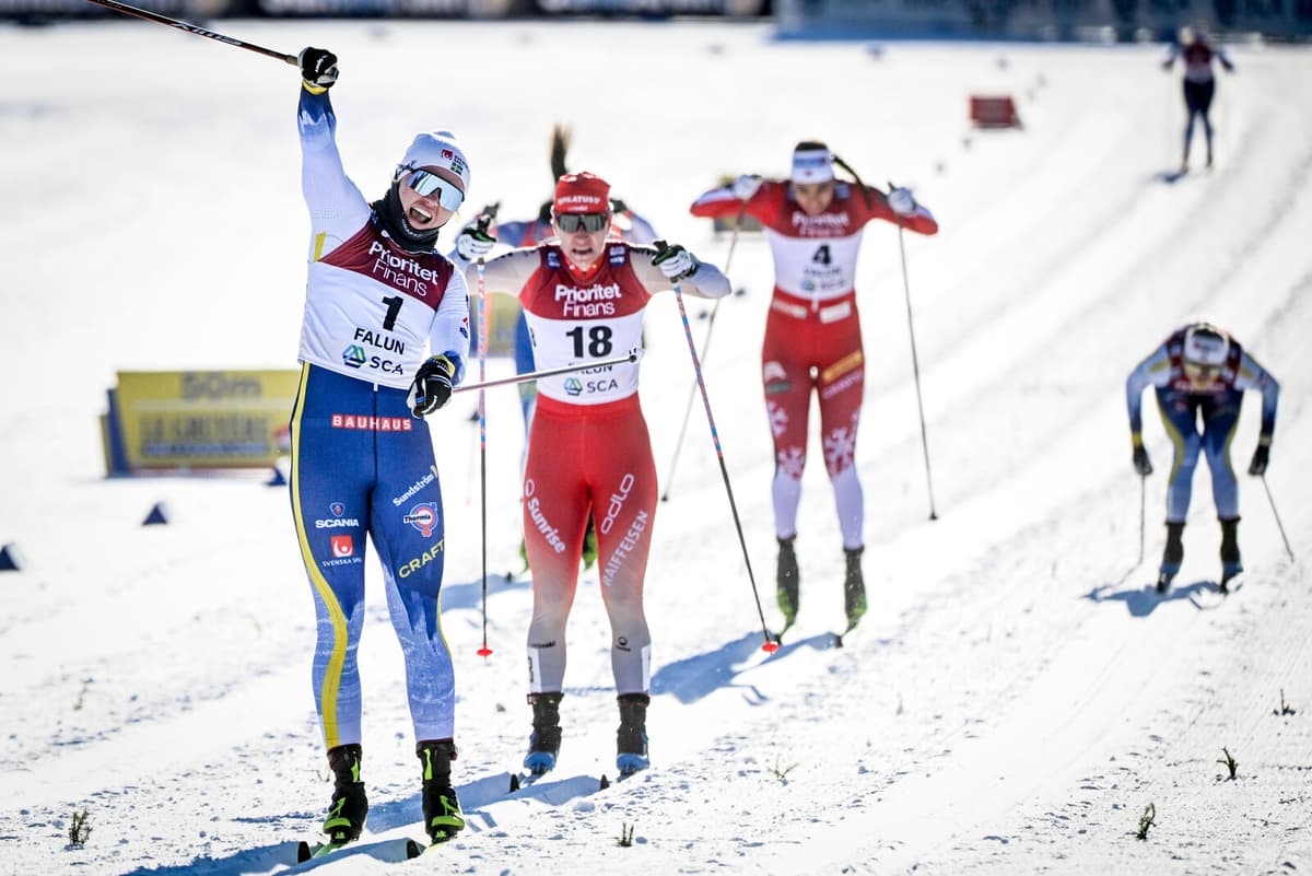 Svahn's beautiful World Championship message - won at home in Falun