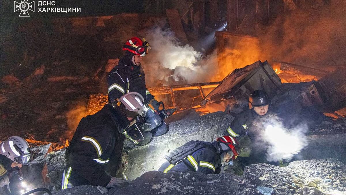 Rockets target postal terminal in Kharkiv, several killed