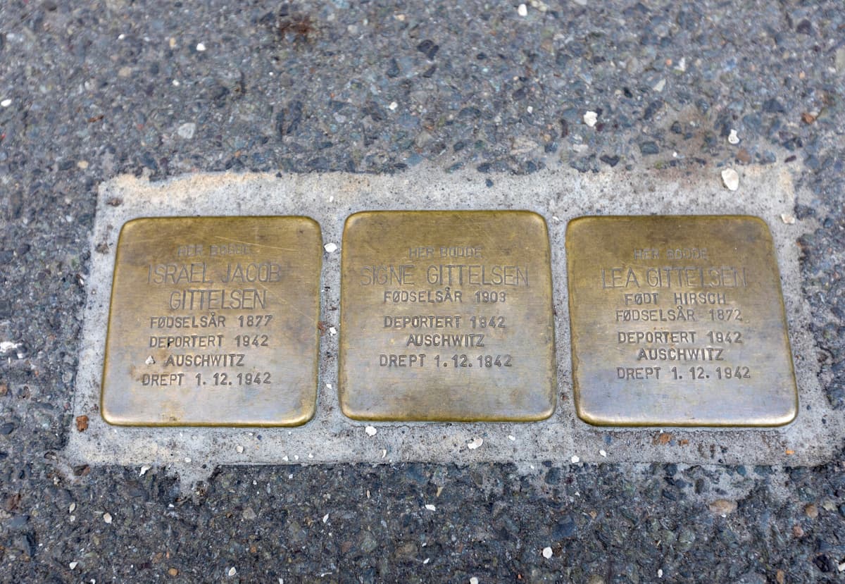 Vandalism Targets Holocaust Memorial Stones in Oslo