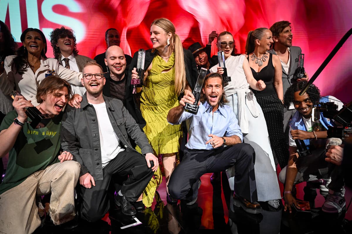 Benjamin Ingrosso Shines with Three Wins at Sweden's Grammis Awards