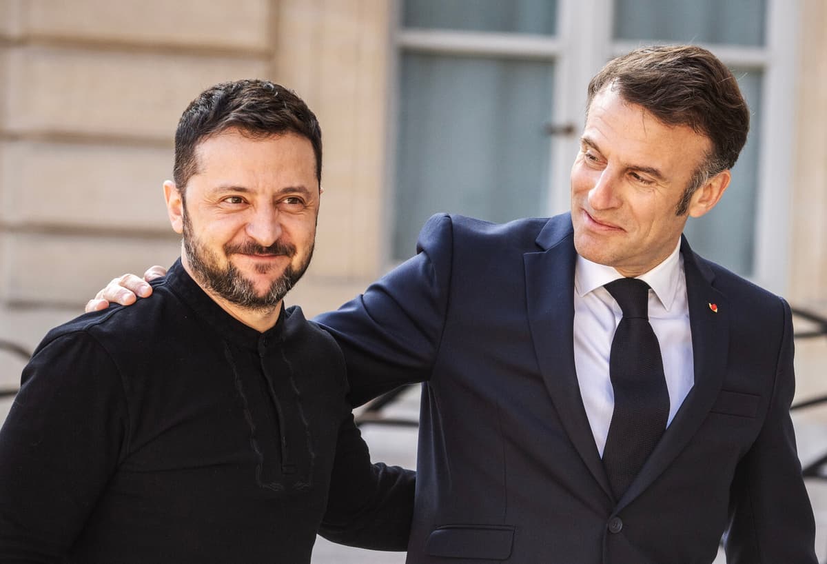 Macron Announces International Support Force Plan for Ukraine