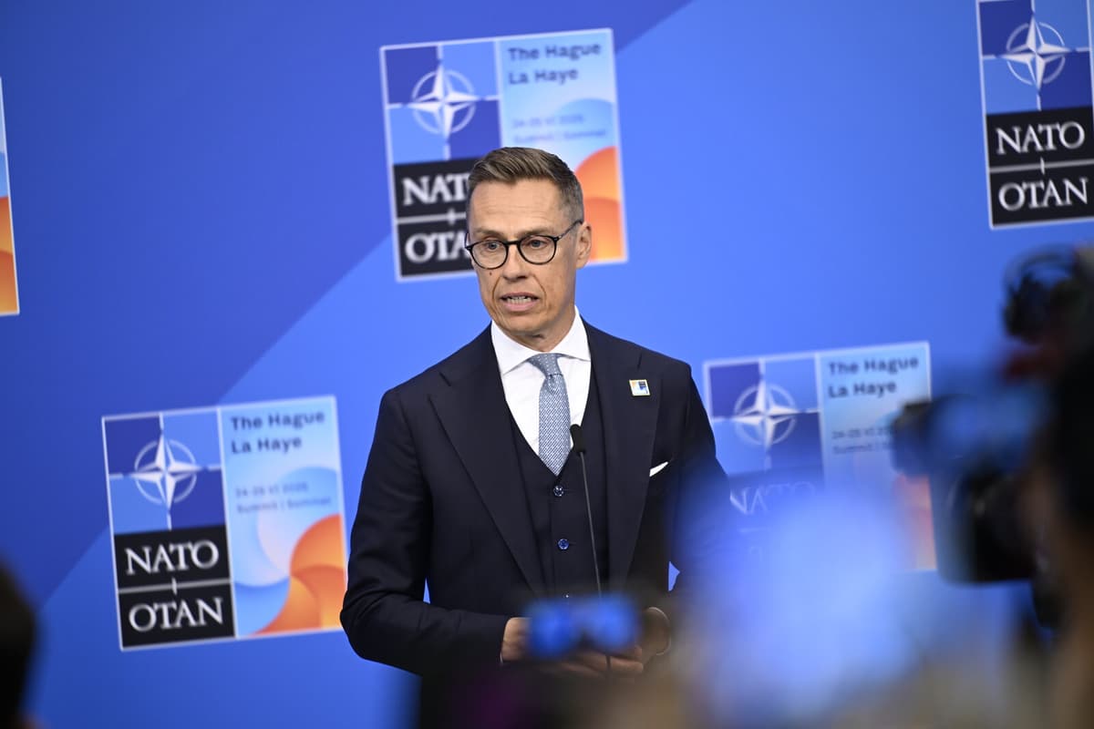 Finnish President Alexander Stubb Visits Kyiv for Talks with Zelenskyj