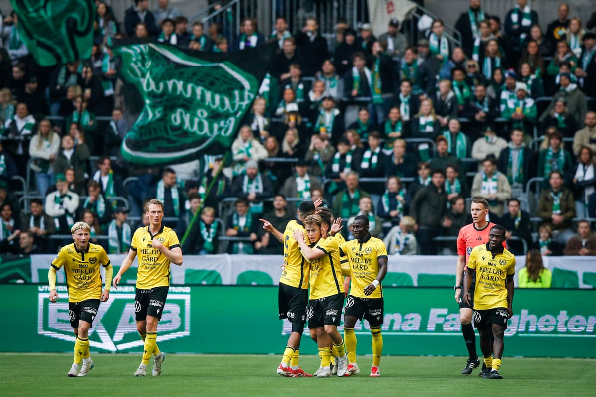 Mjällby Ends Hammarby's Home Unbeaten Streak with 2-1 Victory
