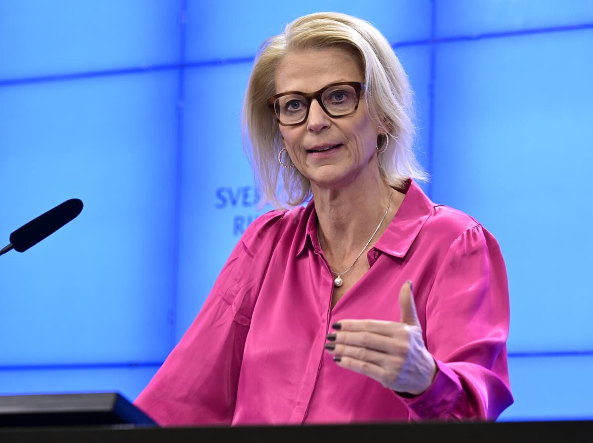 Finance Minister Elisabeth Svantesson: It Worries More than Trump's Tariffs