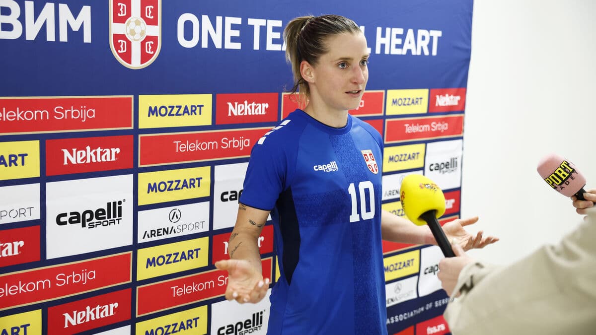 Serbian joy for the point after 0-0 draw with Sweden, Cankovic says she is very proud