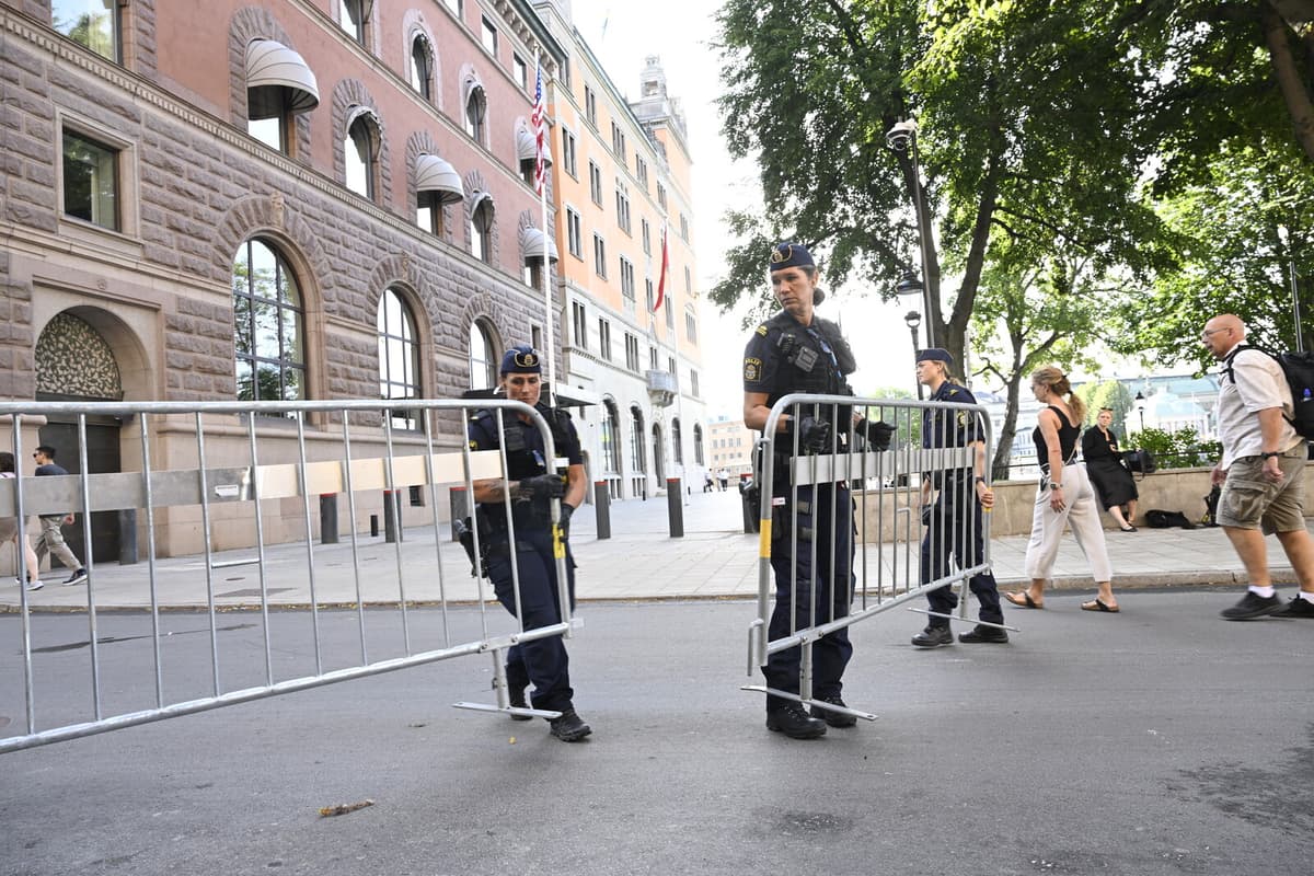 Stockholm Police Bolster Security for US-China Trade Talks