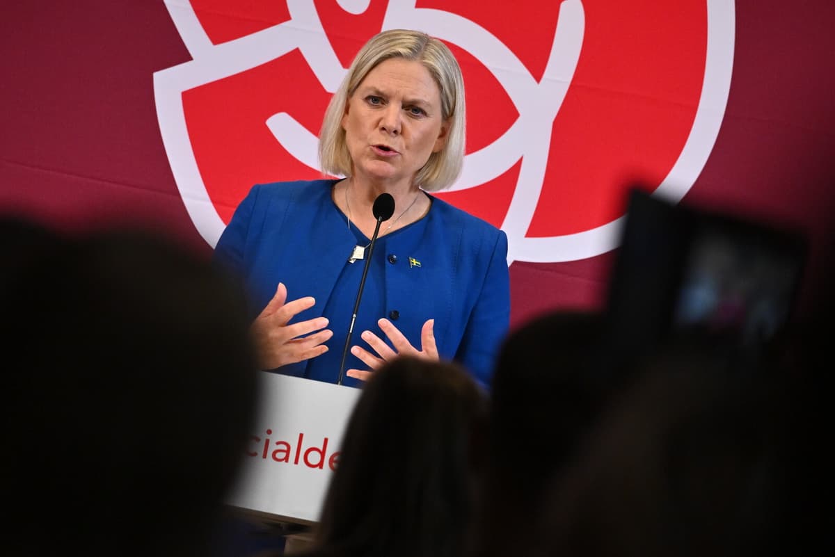 Andersson Vows to Halt Gang Recruitment if Social Democrats Win