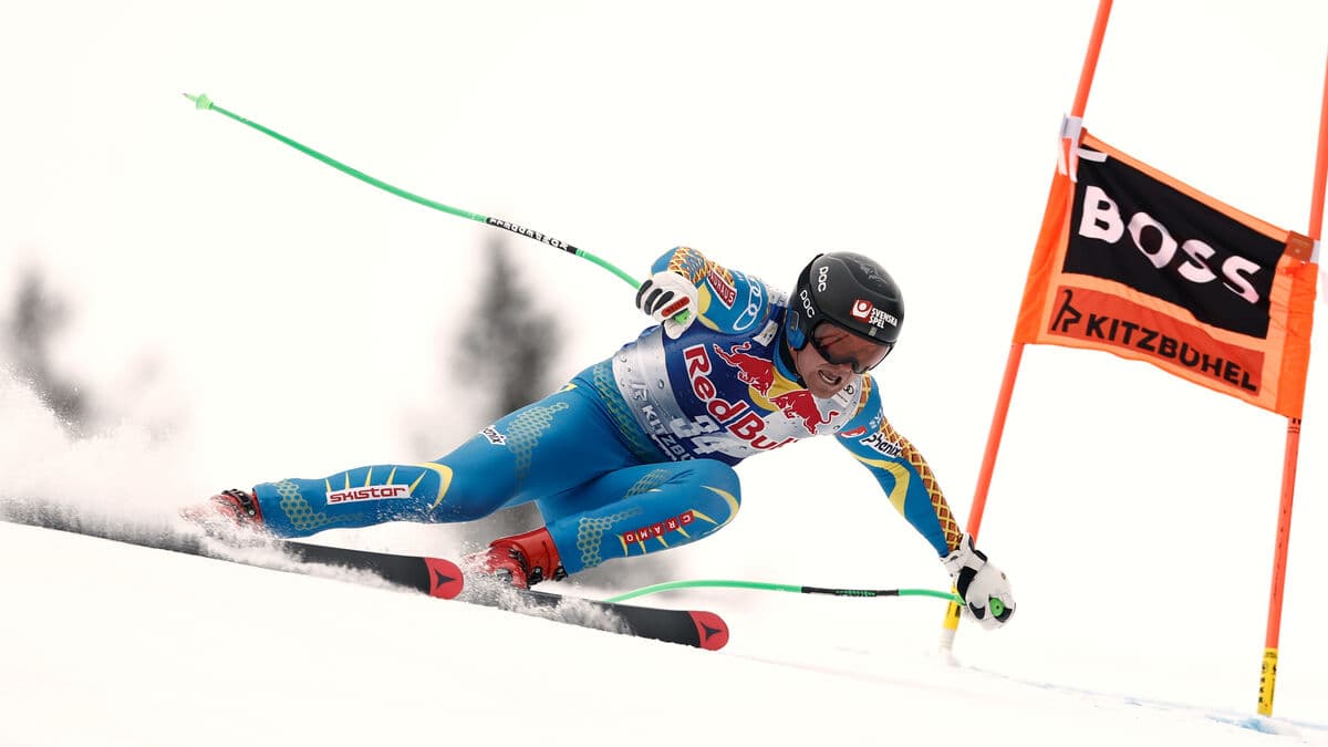 Monsén on his way to the Olympics after best World Cup downhill finish in Kitzbühel