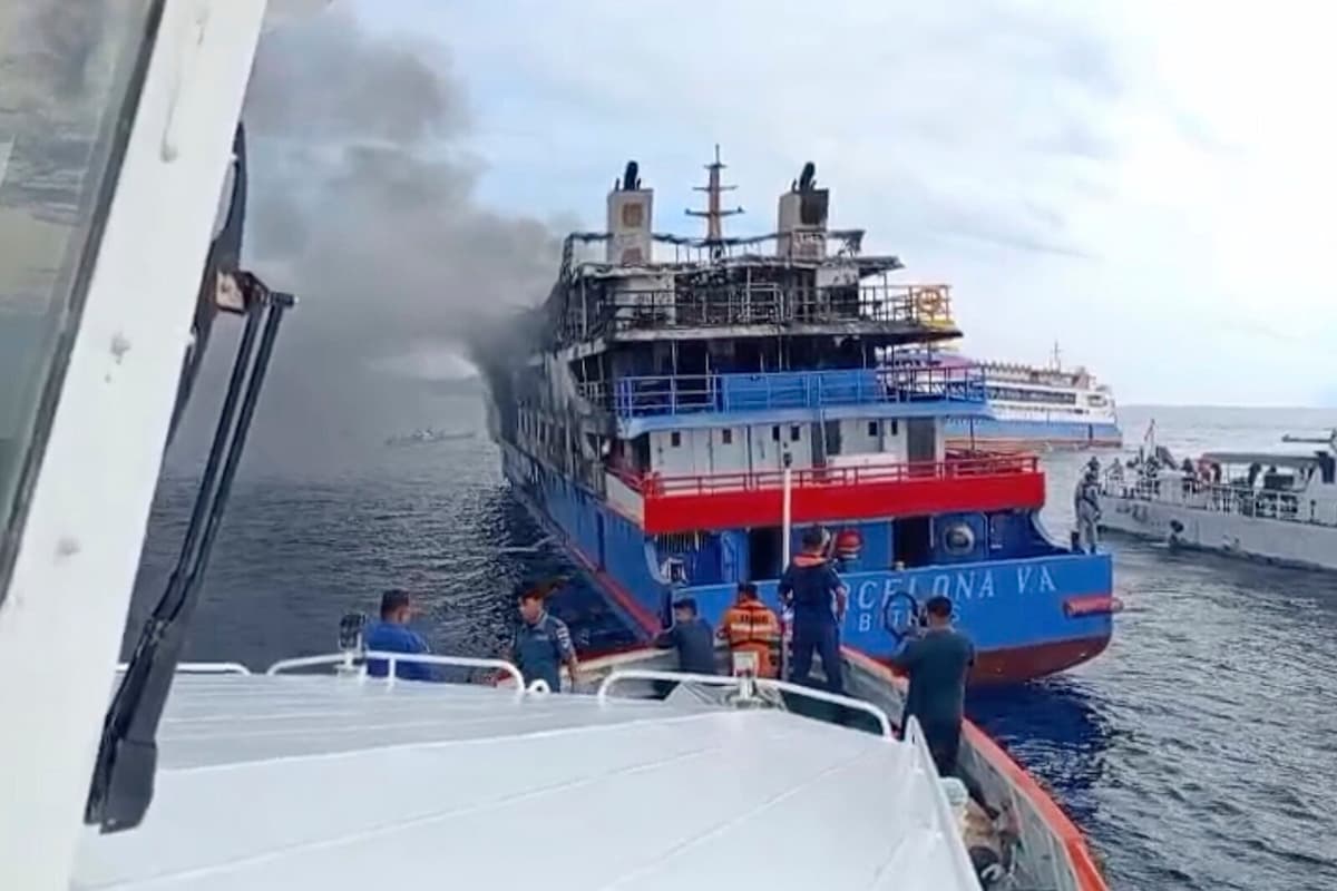 Five Dead in Indonesia Ferry Fire as 284 Evacuated Safely