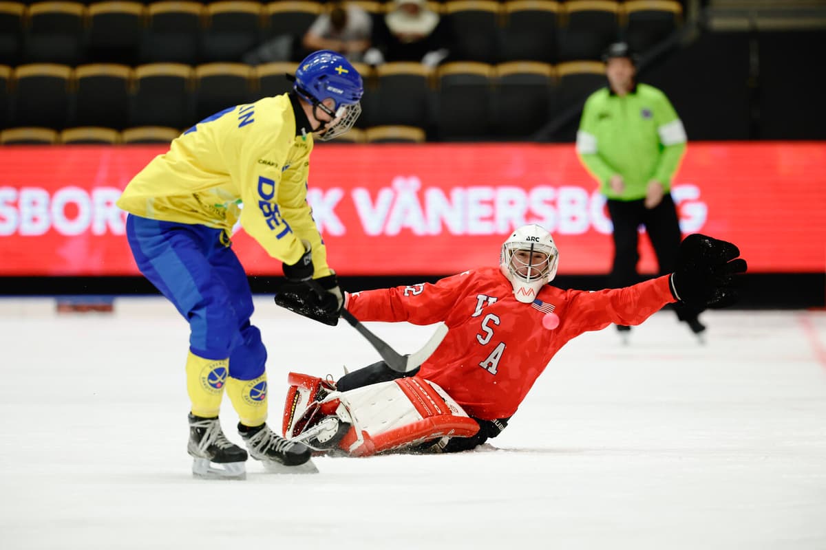 Sweden Dominates USA 22-0 to Reach Bandy World Championship Final