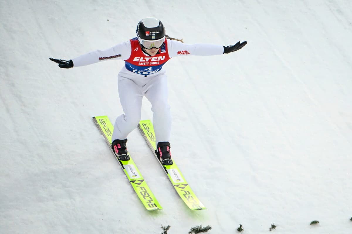 The Swede 28th – after just one jump