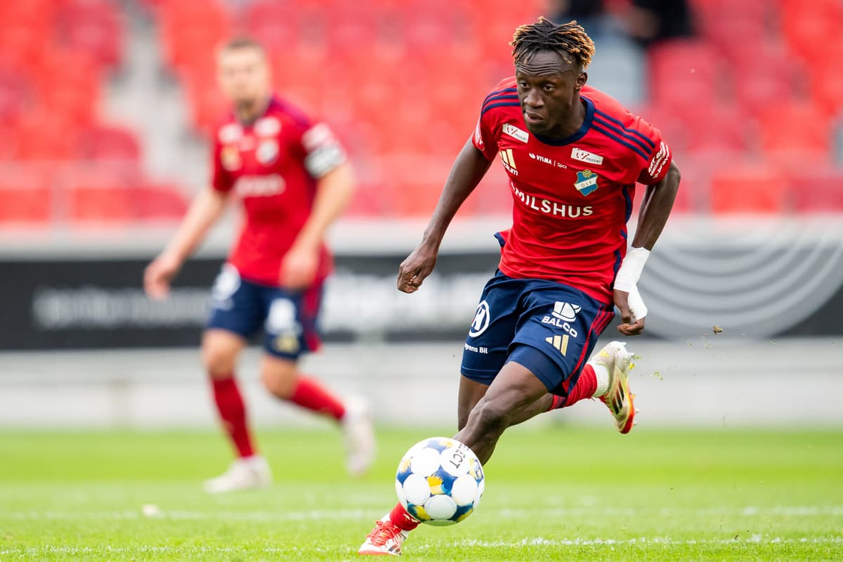 Öster's Youssoupha Sanyang Sold to Slavia Prague in Record Deal