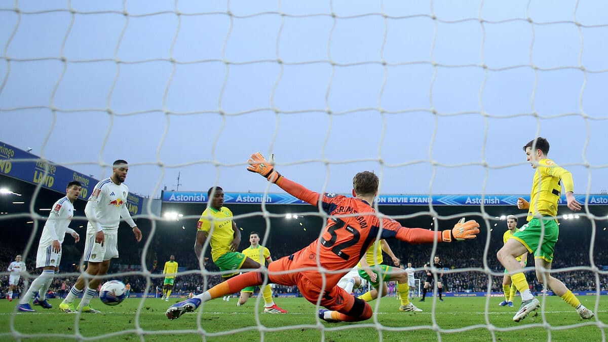 Gabriel Gudmundsson takes Leeds to FA Cup quarterfinals