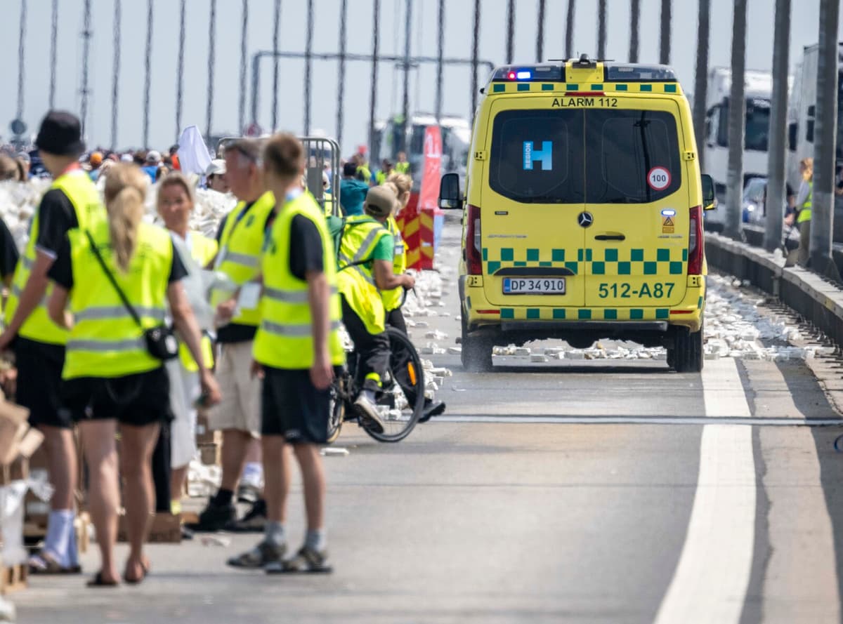 Seven Hospitalized After Broloppet Race on Öresundsbron Bridge