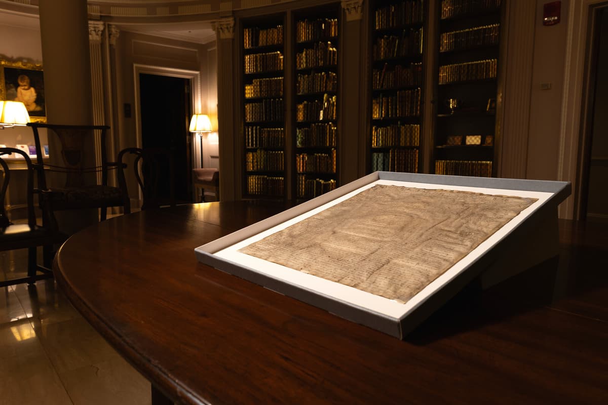 Authentic 1300 Magna Carta Document Discovered at Harvard