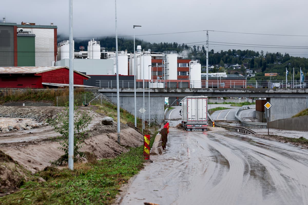 Rain Chaos in Norway – Landslides Close Roads