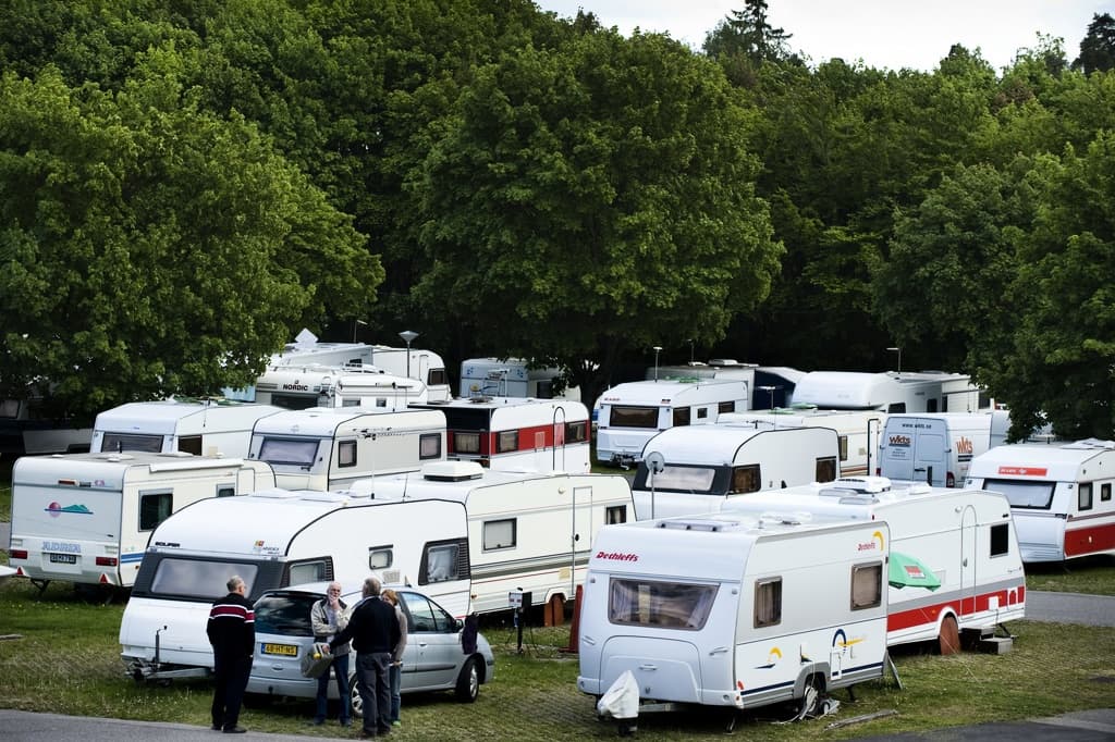 Strongly increased booking pressure on campsites